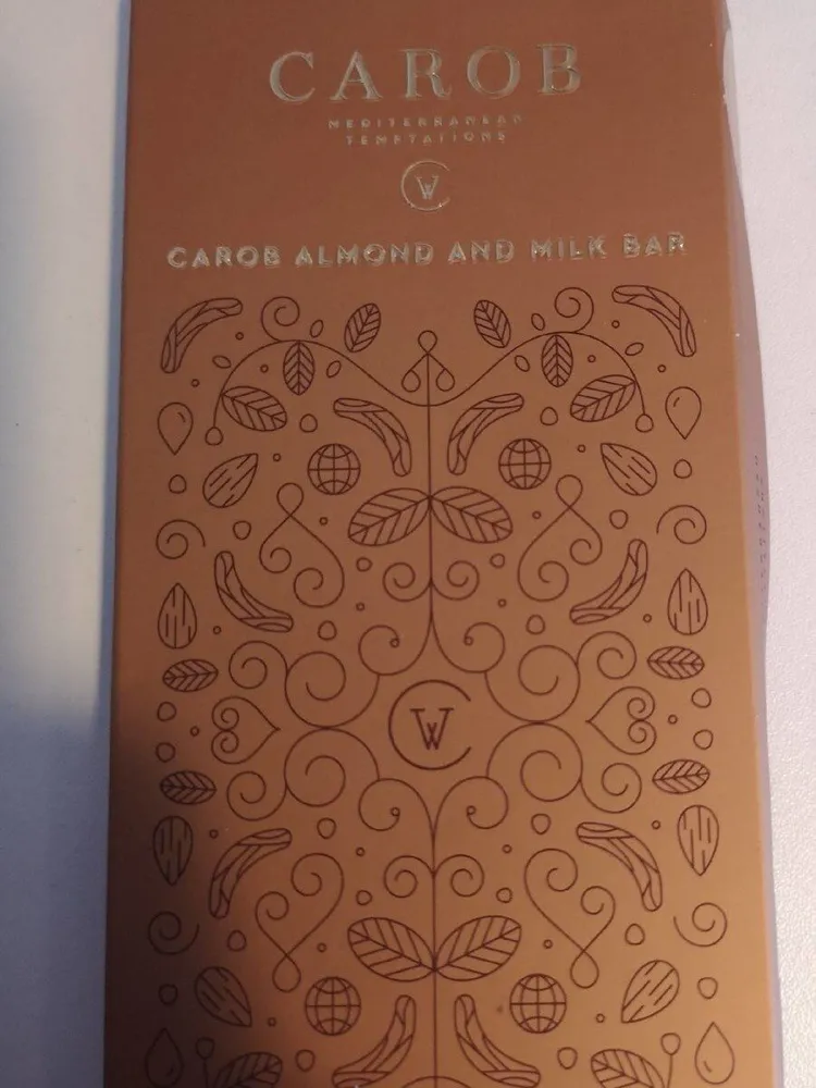 Carob almond and milk bar