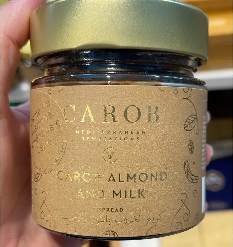 Carob almond and milk