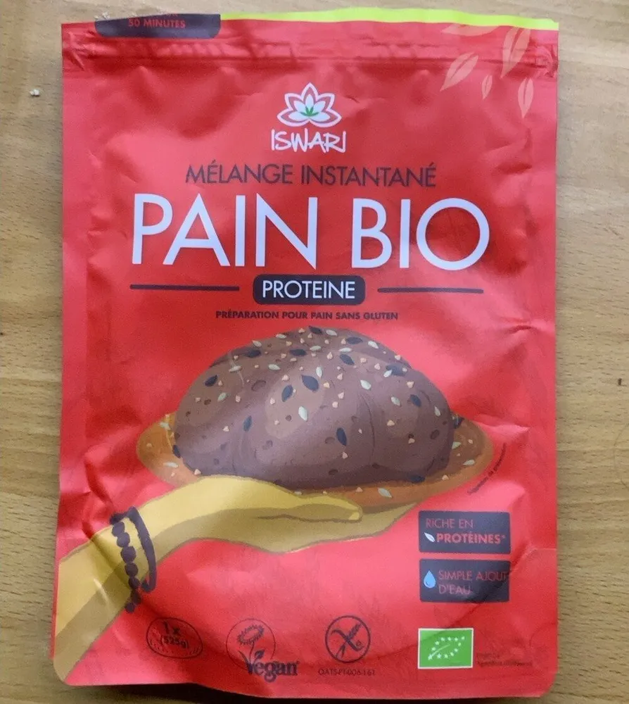 Melange instantané pain bio proteine