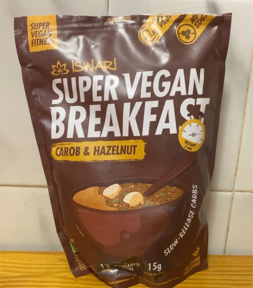 Super Vegan Breakfast (Carob & Hazelnut)