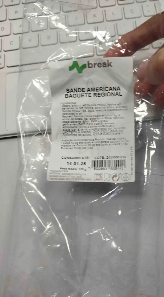Sande Americana Baguete Regional