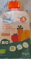 Puré de Frutas maçã manga e cenoura
