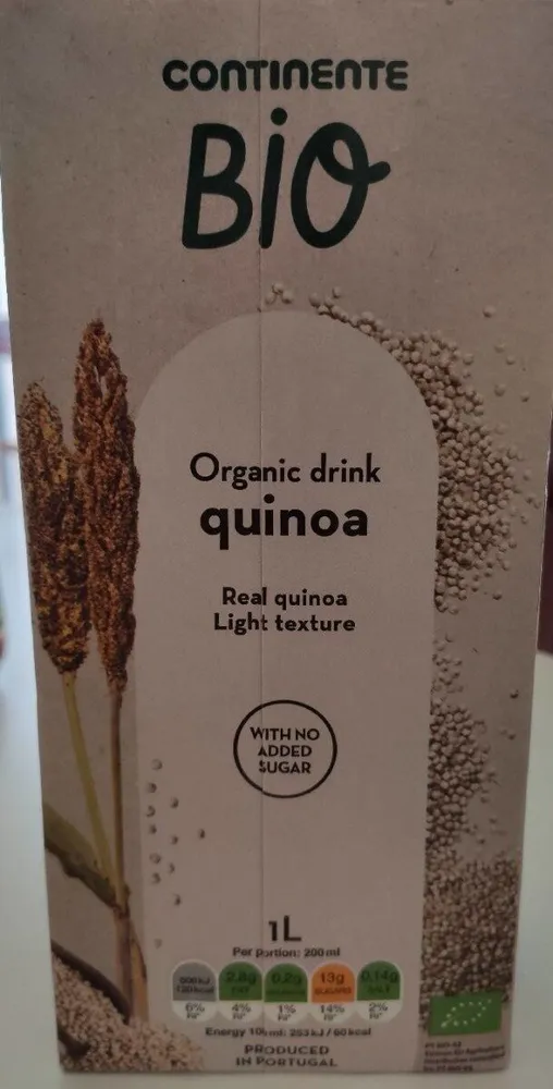 Bebida biológica Quinoa