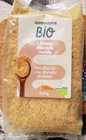 Linhaça dourada moída biológica