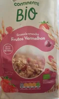 Granola crunchy Frutos Vermelhos