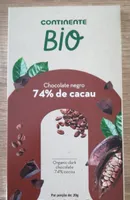 Chocolate negro 74% de cacau