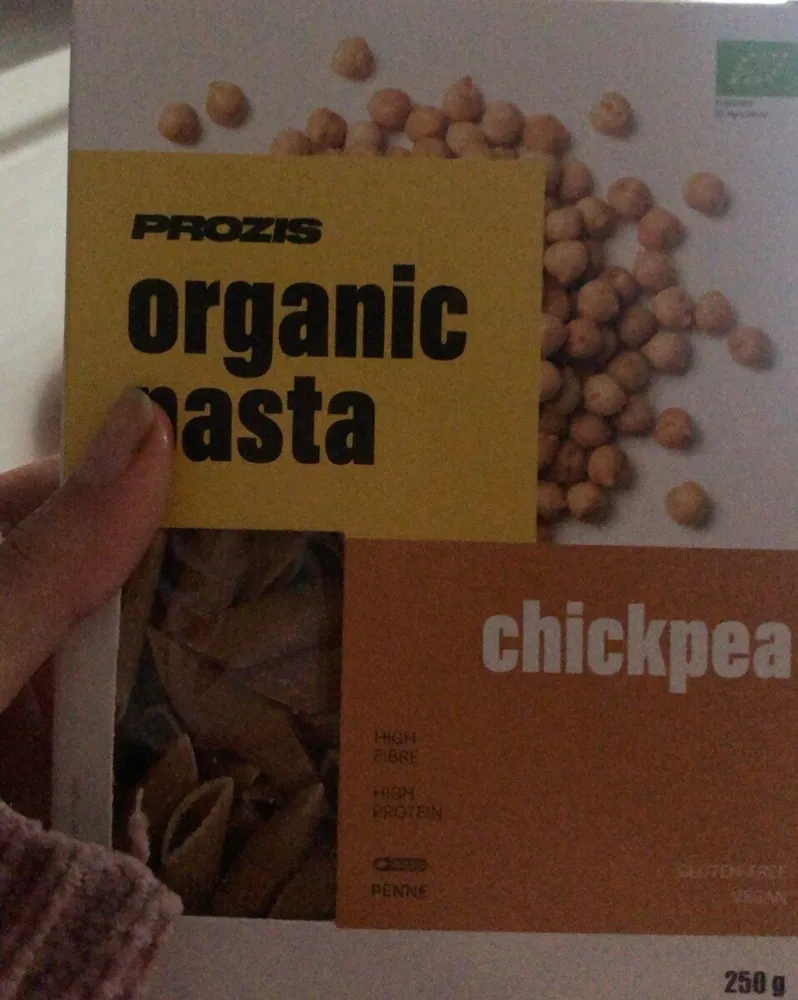 organic chickpea pasta