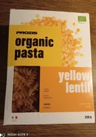 Organic pasta lentilles jaunes