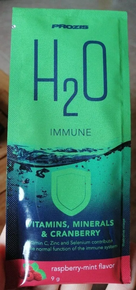 H2O IMMUNE - Raspberry-mint flavor 9g
