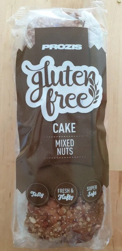 Cake mixed nuts
