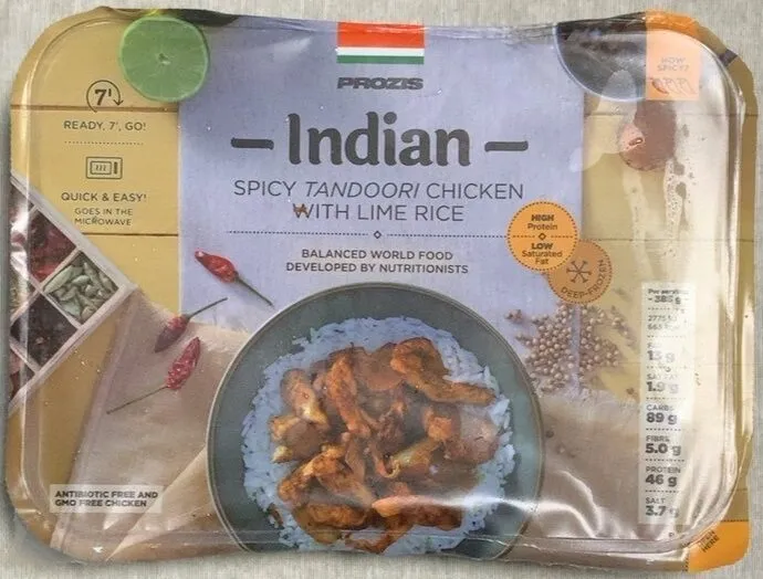 Indian Spicy Tandoori Chicken with Lime Rice