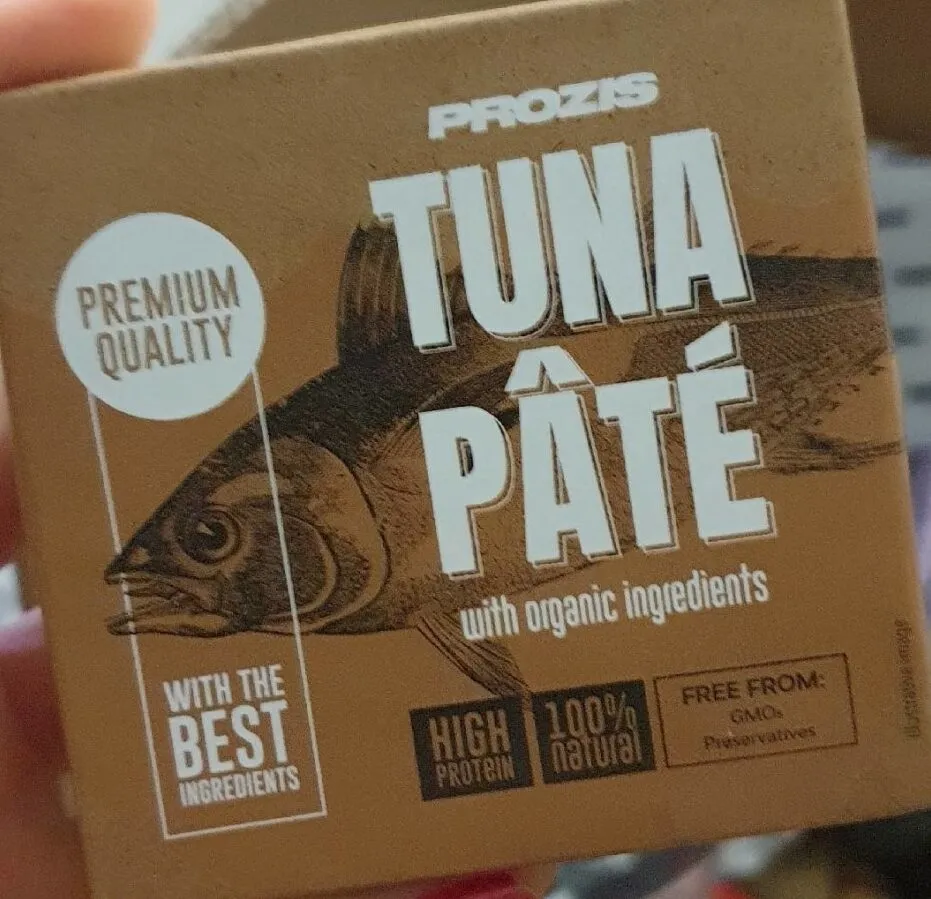 Tuna Pâté with organic ingredients