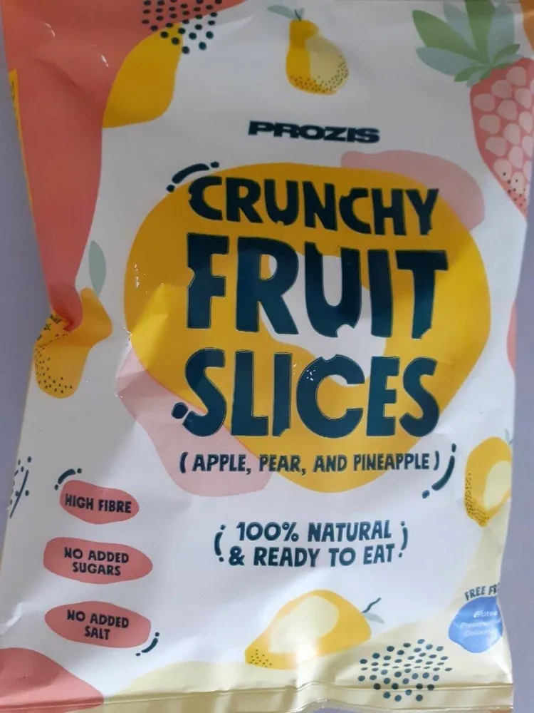 Crunchy fruit slices