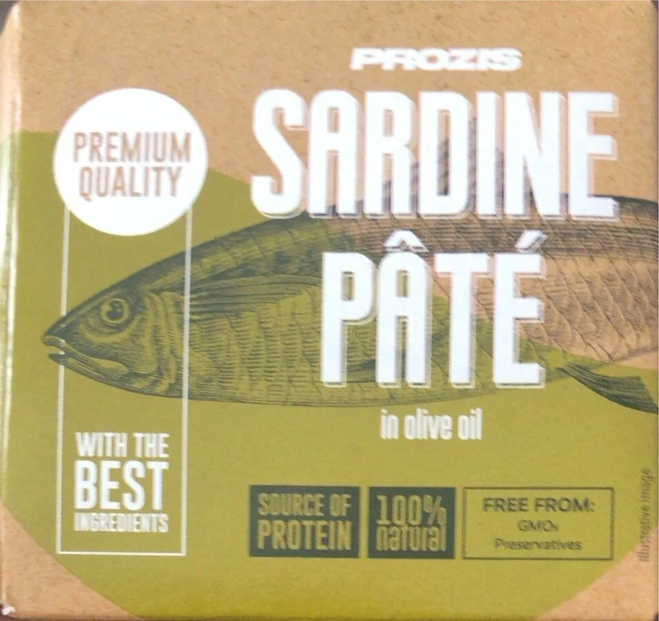 Sardine Pâté in olive oil