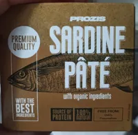 Sardine Pâté with organic ingredients