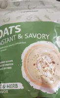 Oatmeal Garlic & herbs