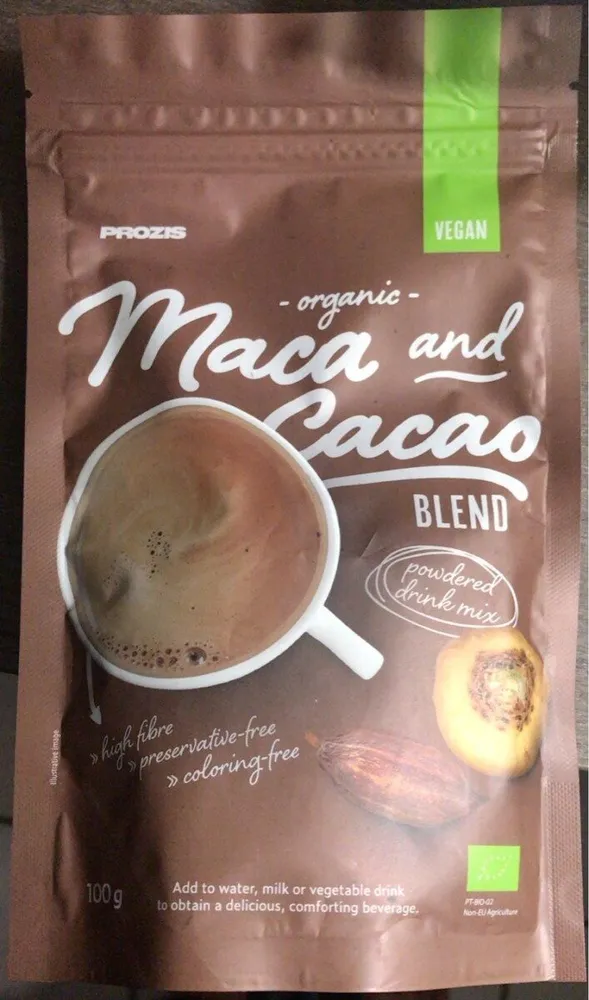 Organic Maca and Cacao blend