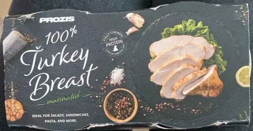 100% Turkey Breast marinated
