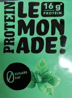 Limonada proteíca de menta