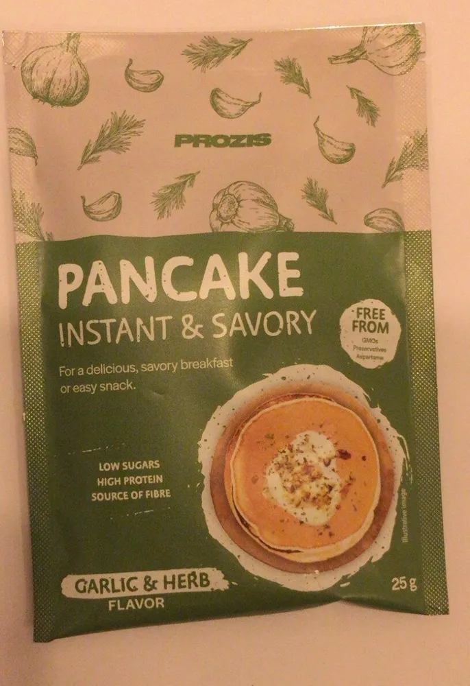 Pancake instant et savory