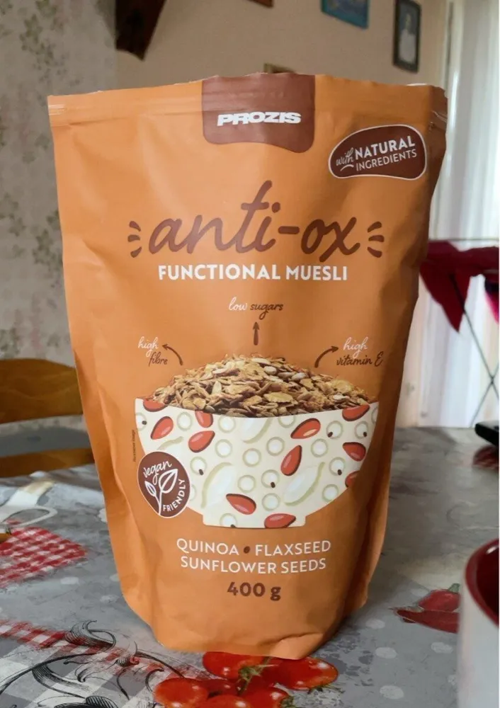 Anti-ox functional muesli