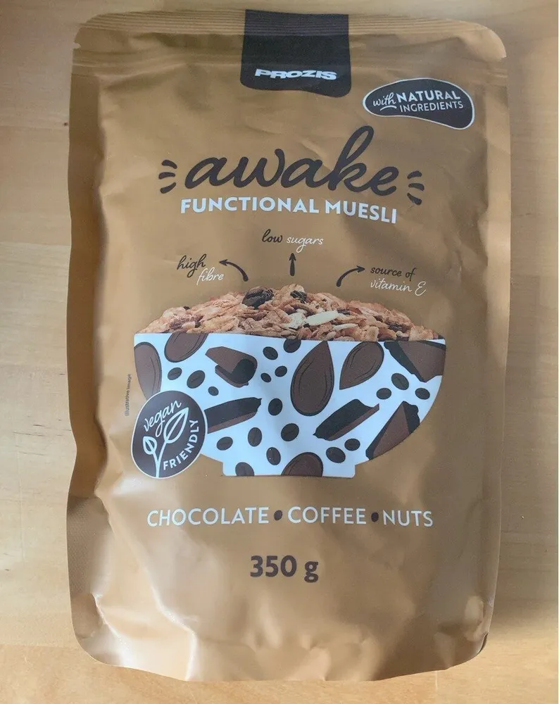 Awake functional muesli