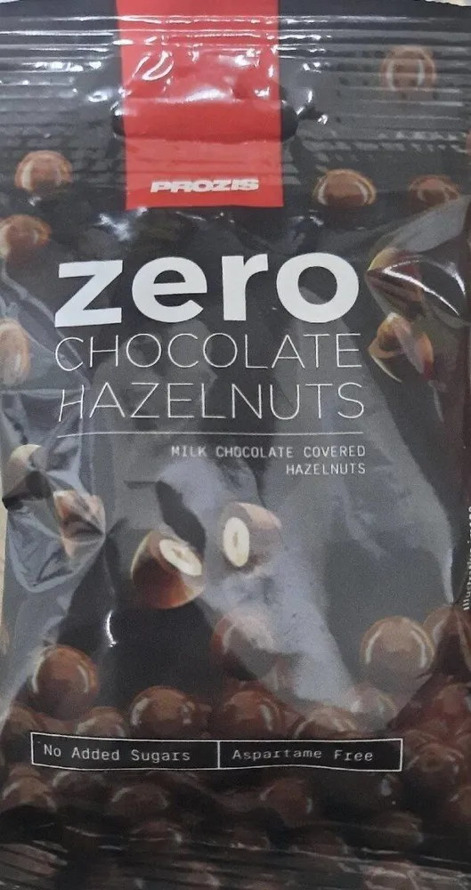 Zero chocolate hazelnuts