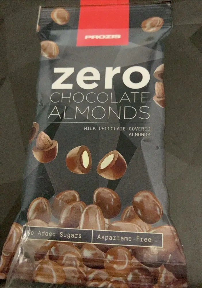 Zero chocolate almonds