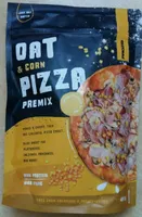 Oat & corn pizza premix