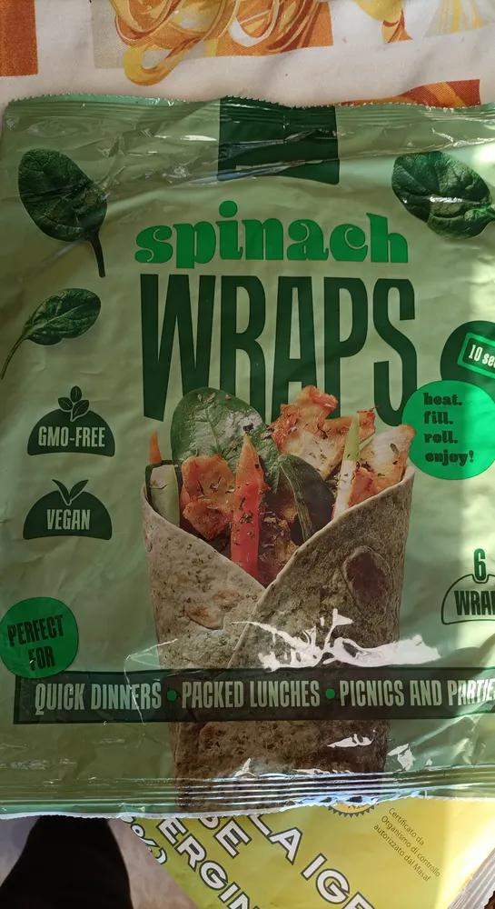 Spinach Wraps