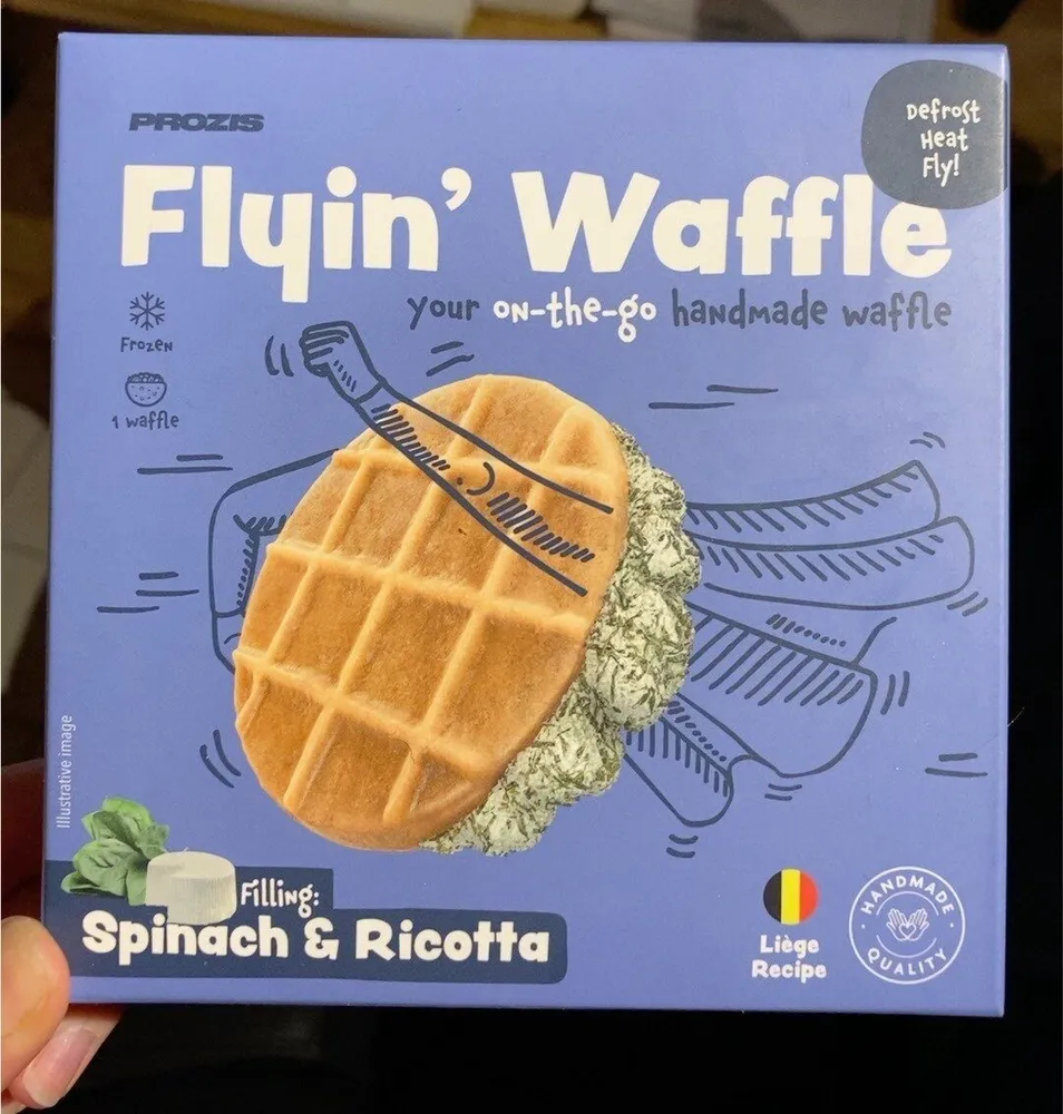Waffle Spinach & Ricotta