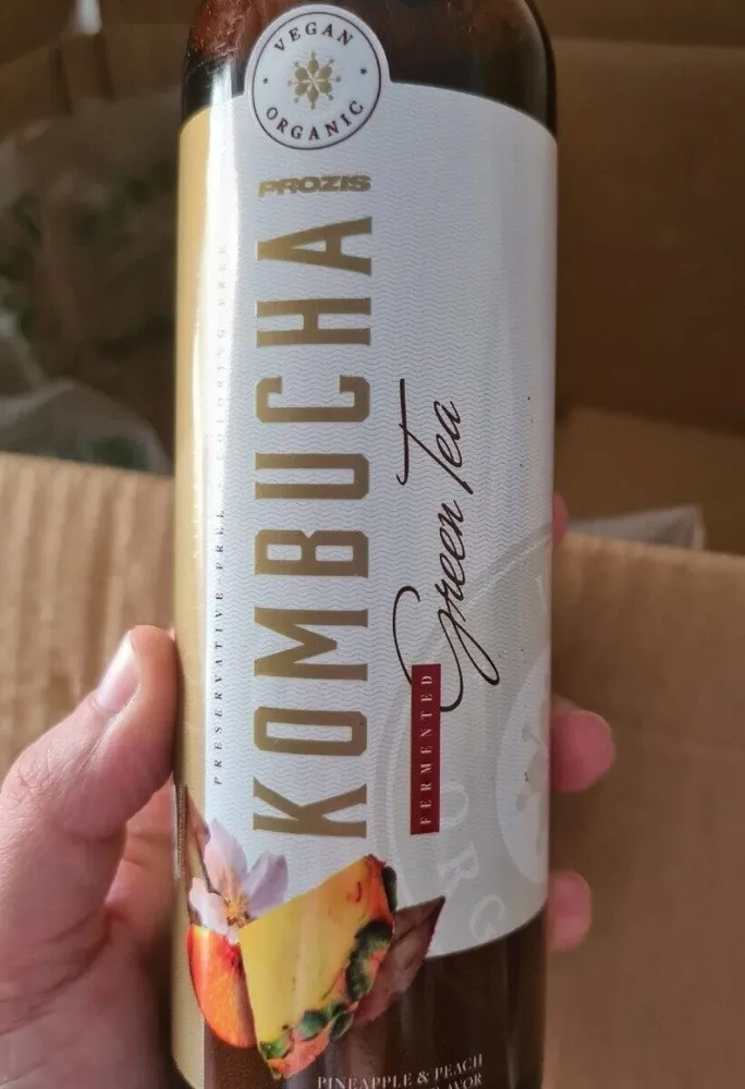 Kombucha ananas pêche