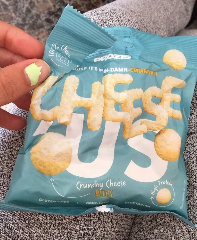 Crunchy cheese emental