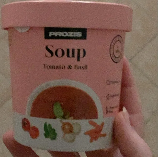 Soup tomato & basil