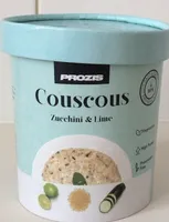 Couscous zucchini & lime