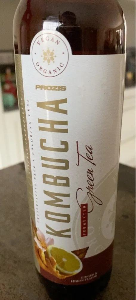 Kombucha  ginger lemon