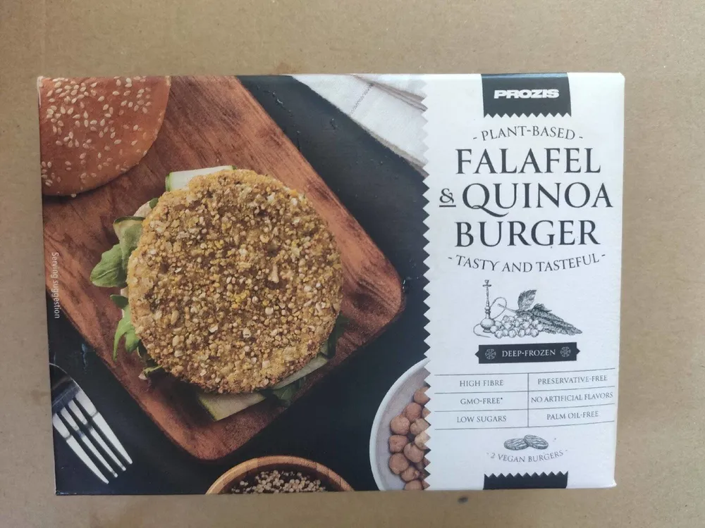 Falafel & Quinoa Burger