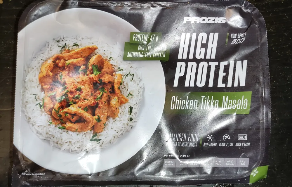 High protein chicken tikka masala