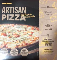Artisan pizza