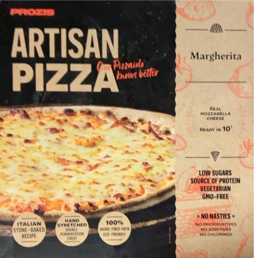Artisan pizza