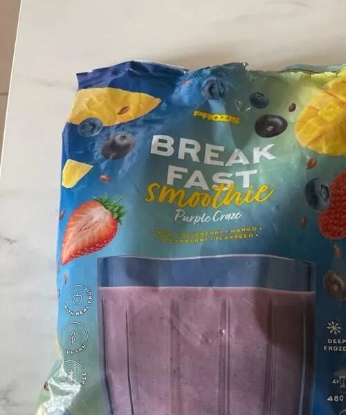 Break fast smoothie Purple  Craze