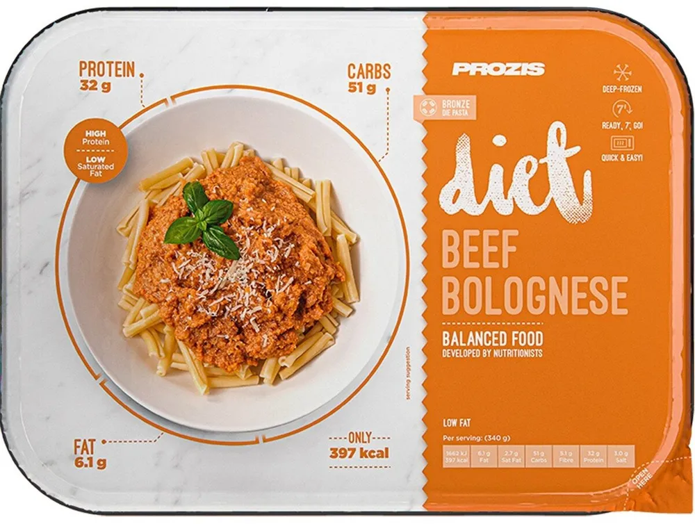 Diet Beef Bolognese Prozis