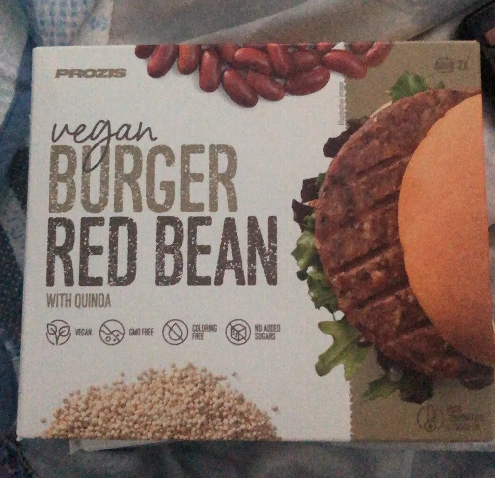 Burger red bean