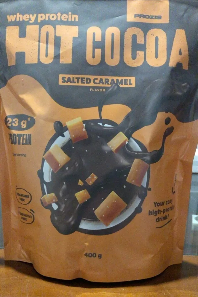 Hot cocoa salted caramel