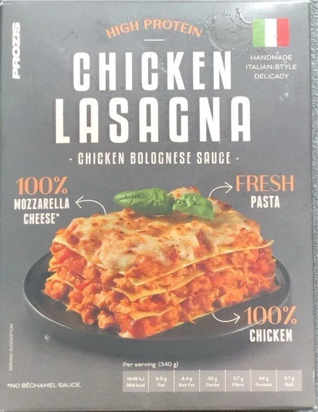 High Protein Chicken Lasagna Chicken Bolognese Sauce
