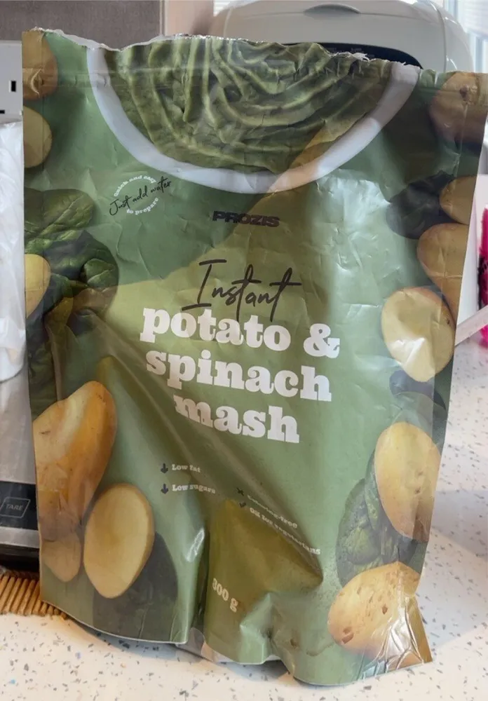 Potato and spinach mash