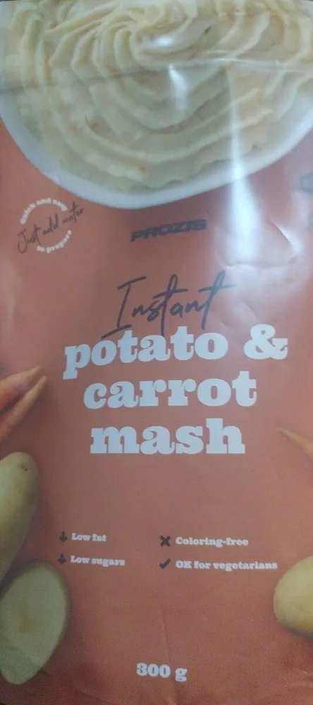 Puré patata y zanahoria