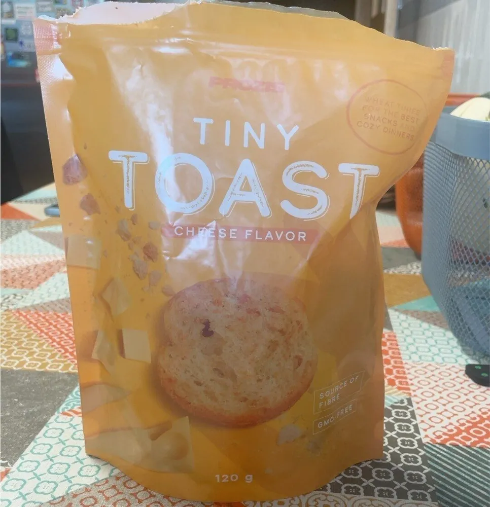 Tiny toast cheese