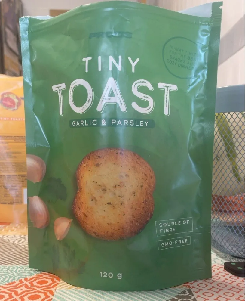 Tiny toast garlic & parsley