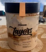 Layers artisanal gelato tiramisu